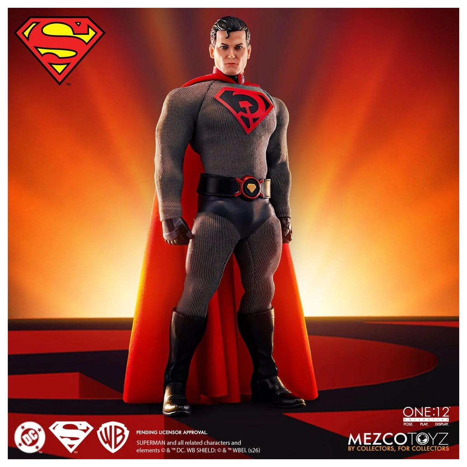 DC Comics One:12 Collective akčná figúrka 1/12 Superman: Red Son 17 cm produktová fotografia