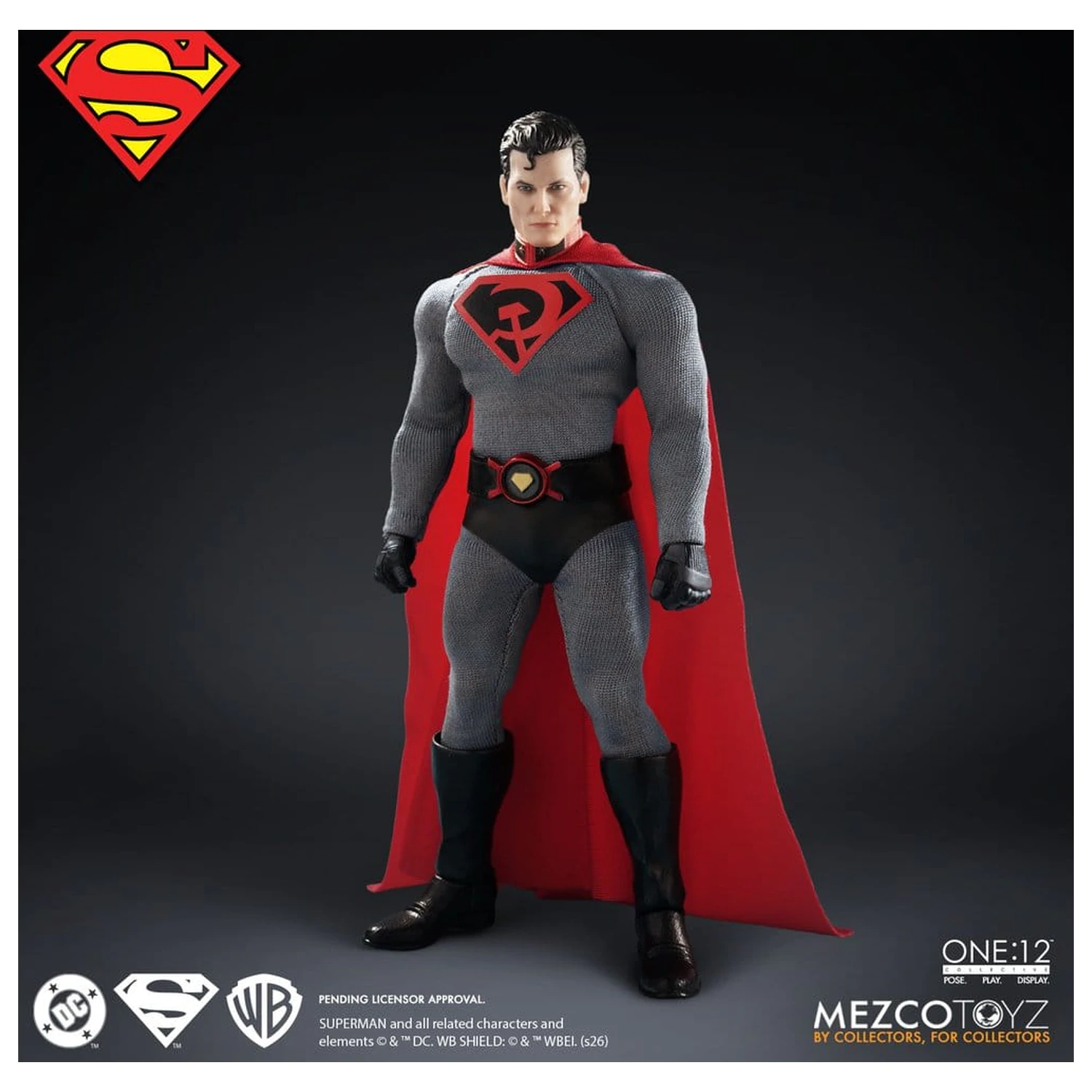 DC Comics One:12 Collective akčná figúrka 1/12 Superman: Red Son 17 cm produktová fotografia