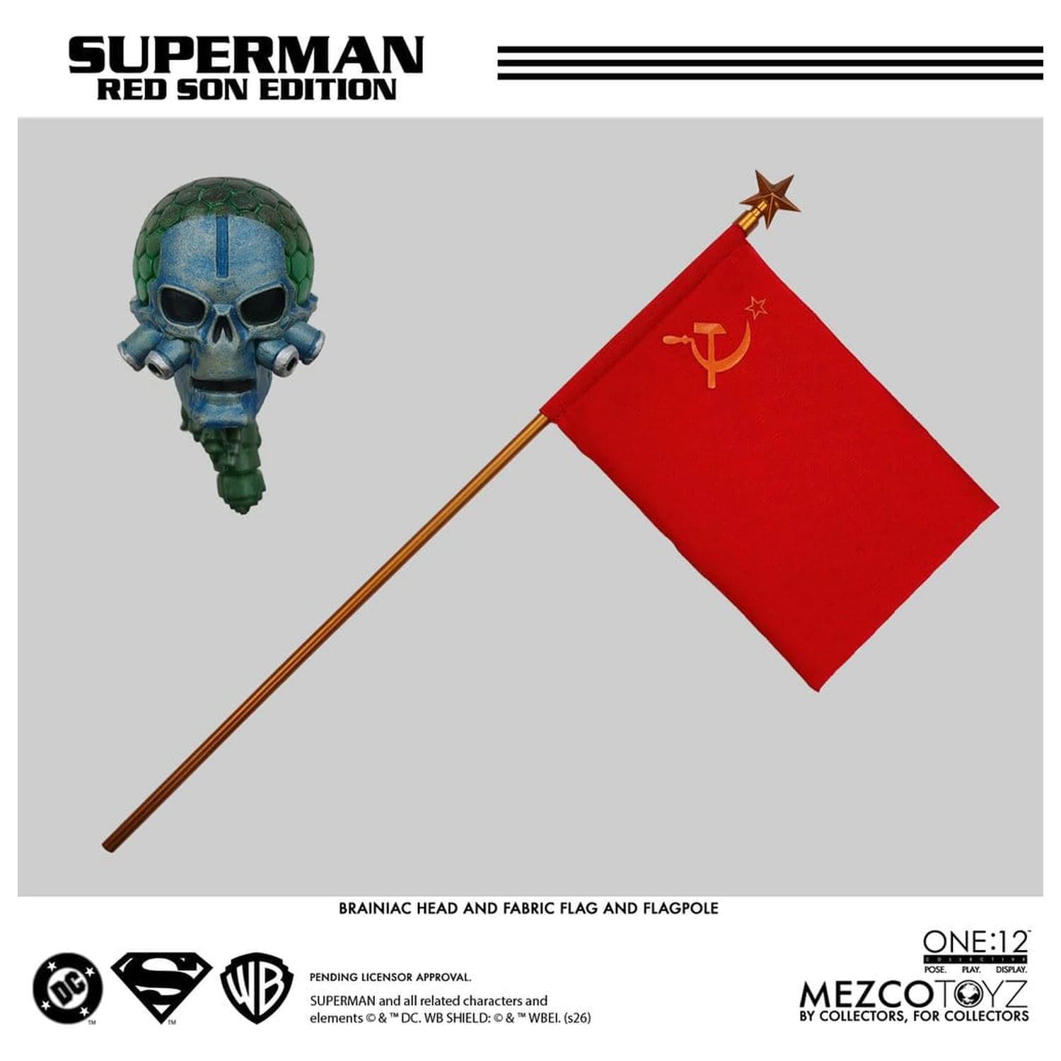 DC Comics One:12 Collective akčná figúrka 1/12 Superman: Red Son 17 cm produktová fotografia