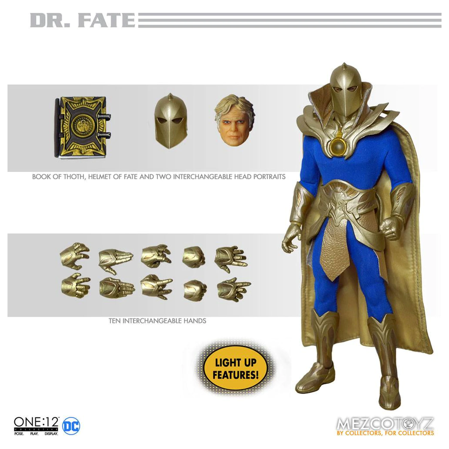 DC Comics One:12 Collective akčná figúrka 1/12 Dr. Fate 16 cm produktová fotografia