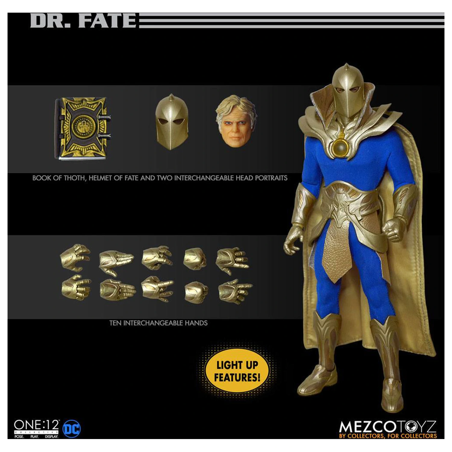 DC Comics One:12 Collective akčná figúrka 1/12 Dr. Fate 16 cm produktová fotografia