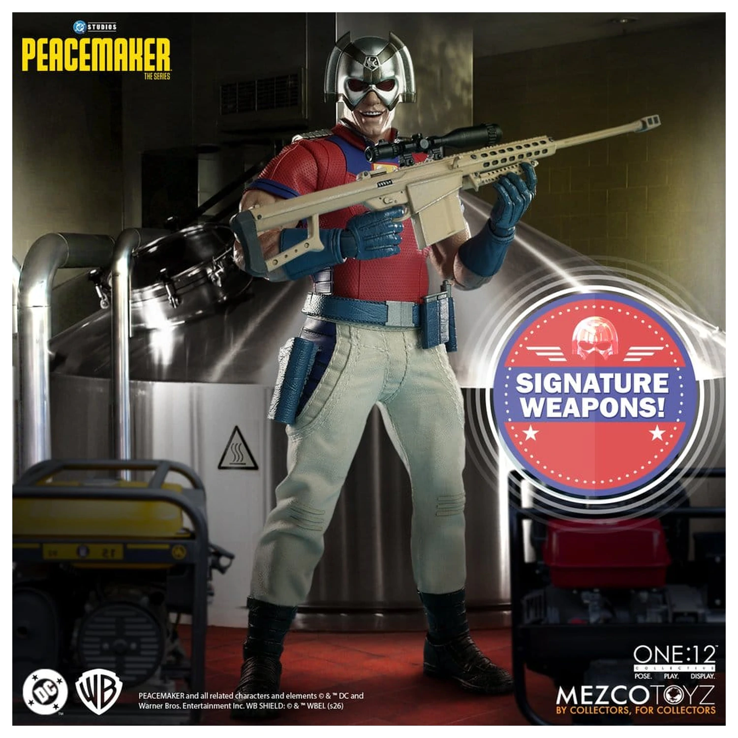 DC Comics One:12 Collective akčná figúrka 1/12 Peacemaker 17 cm produktová fotografia