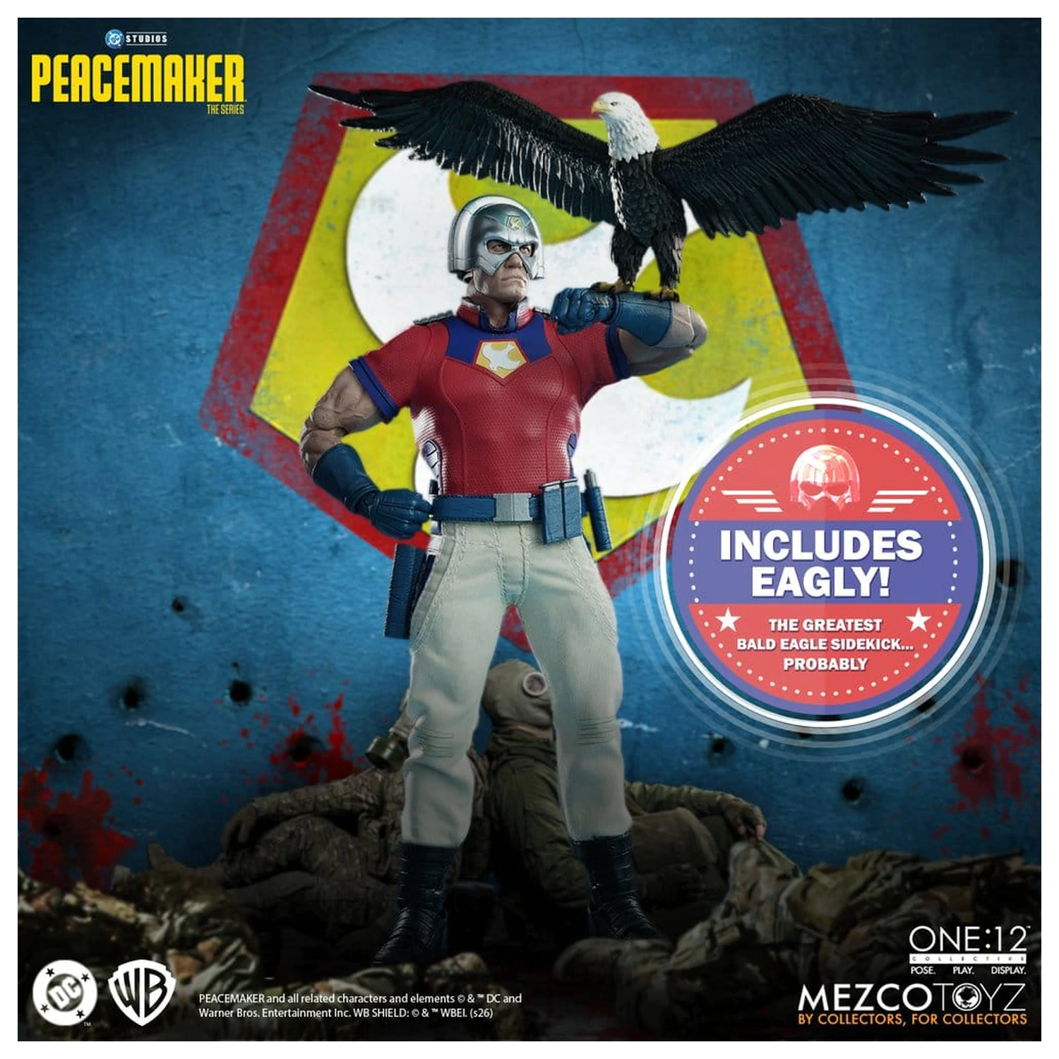 DC Comics One:12 Collective akčná figúrka 1/12 Peacemaker 17 cm produktová fotografia