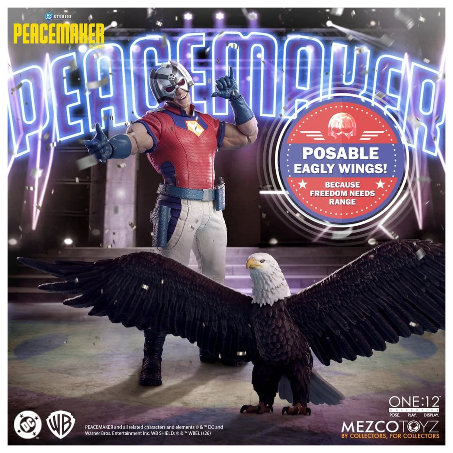 DC Comics One:12 Collective akčná figúrka 1/12 Peacemaker 17 cm produktová fotografia