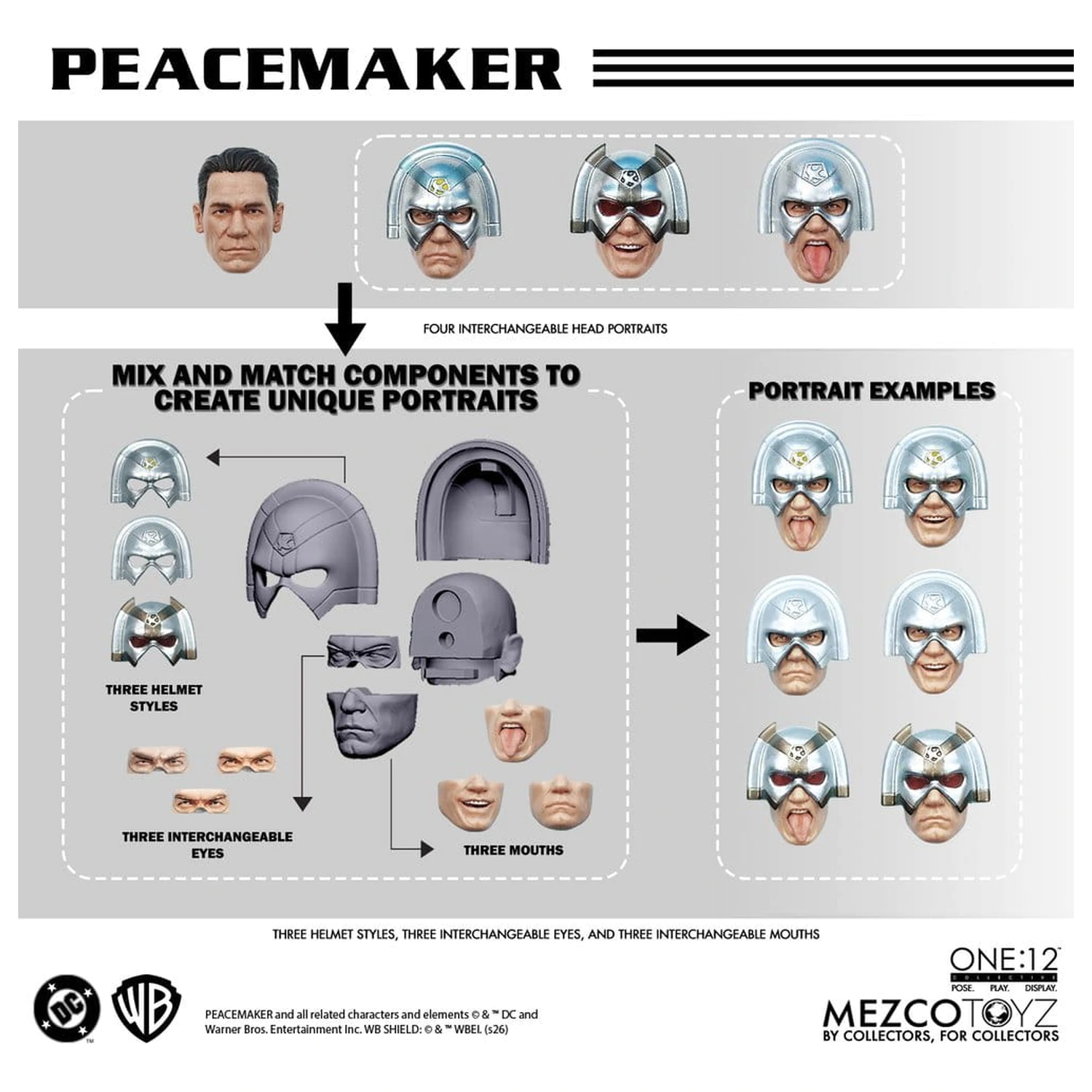 DC Comics One:12 Collective akčná figúrka 1/12 Peacemaker 17 cm produktová fotografia