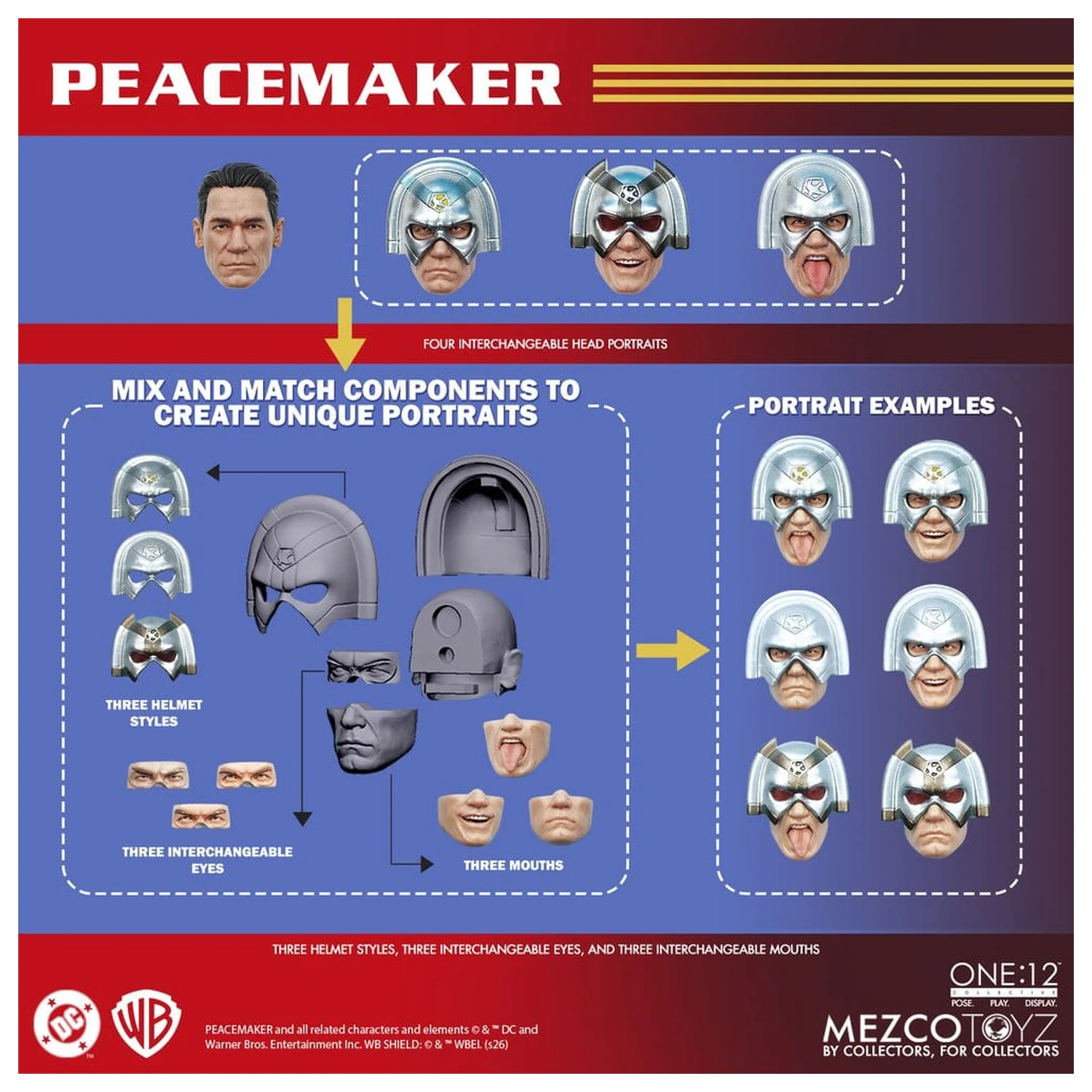 DC Comics One:12 Collective akčná figúrka 1/12 Peacemaker 17 cm produktová fotografia