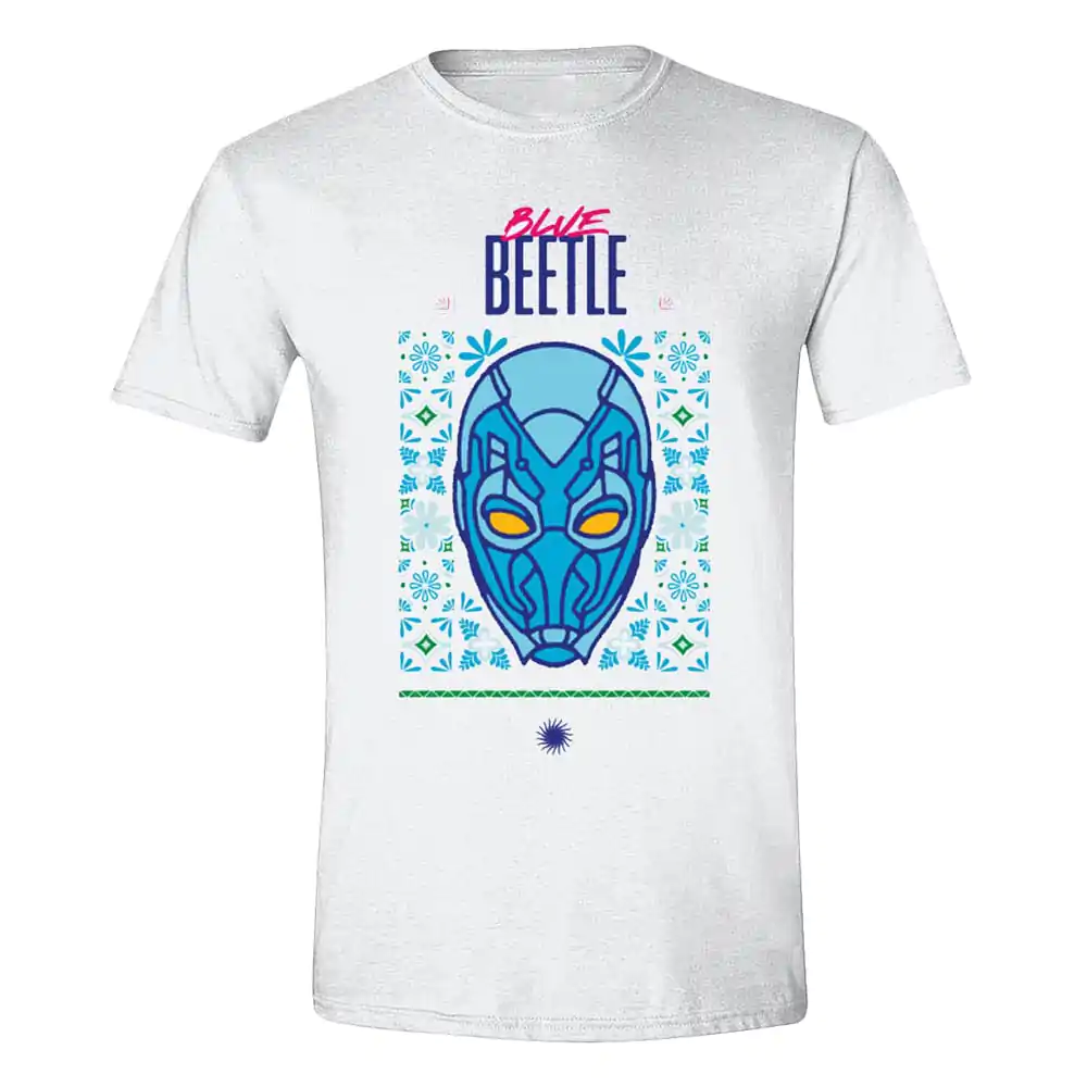 DC Comics tričko Blue Beetle Helmet produktová fotografia