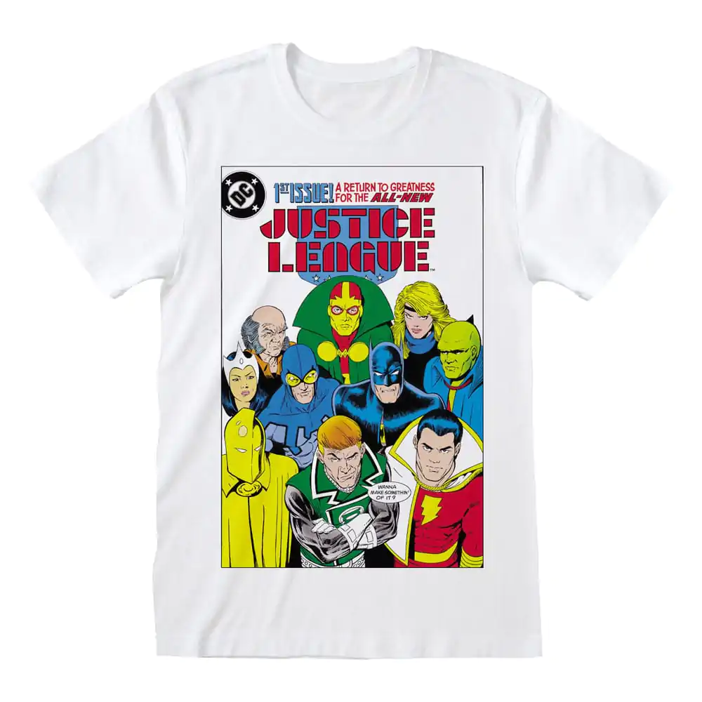 DC Comics T-Shirt League Comic Cover tričko produktová fotografia