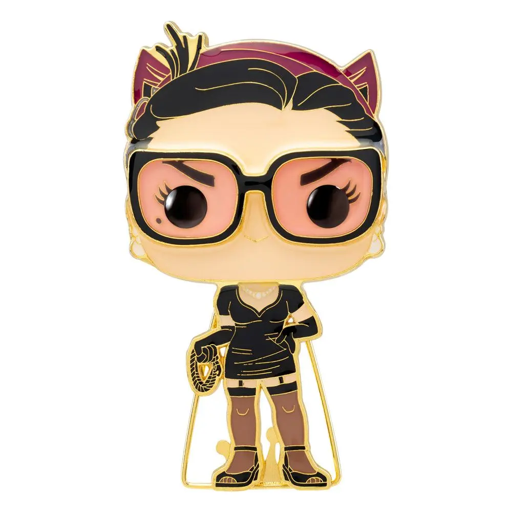 DC Comics POP! Smaltovaný odznak Catwoman 10 cm produktová fotografia