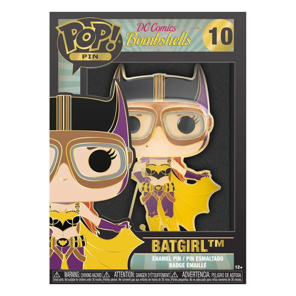 DC Comics POP! Smaltovaný odznak Batgirl 10 cm produktová fotografia