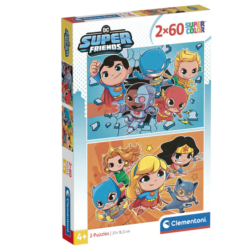 DC Comics puzzle 2x60 dielikov produktová fotografia