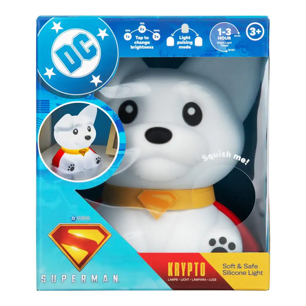DC Comics Squishy Glo silikónové svetlo Superman Krypto 17 cm produktová fotografia