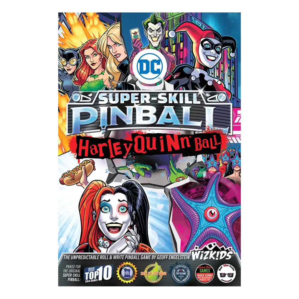 DC Comics Super-Skill Pinball: Harley Quinn Ball Stolová hra *English Version* produktová fotografia