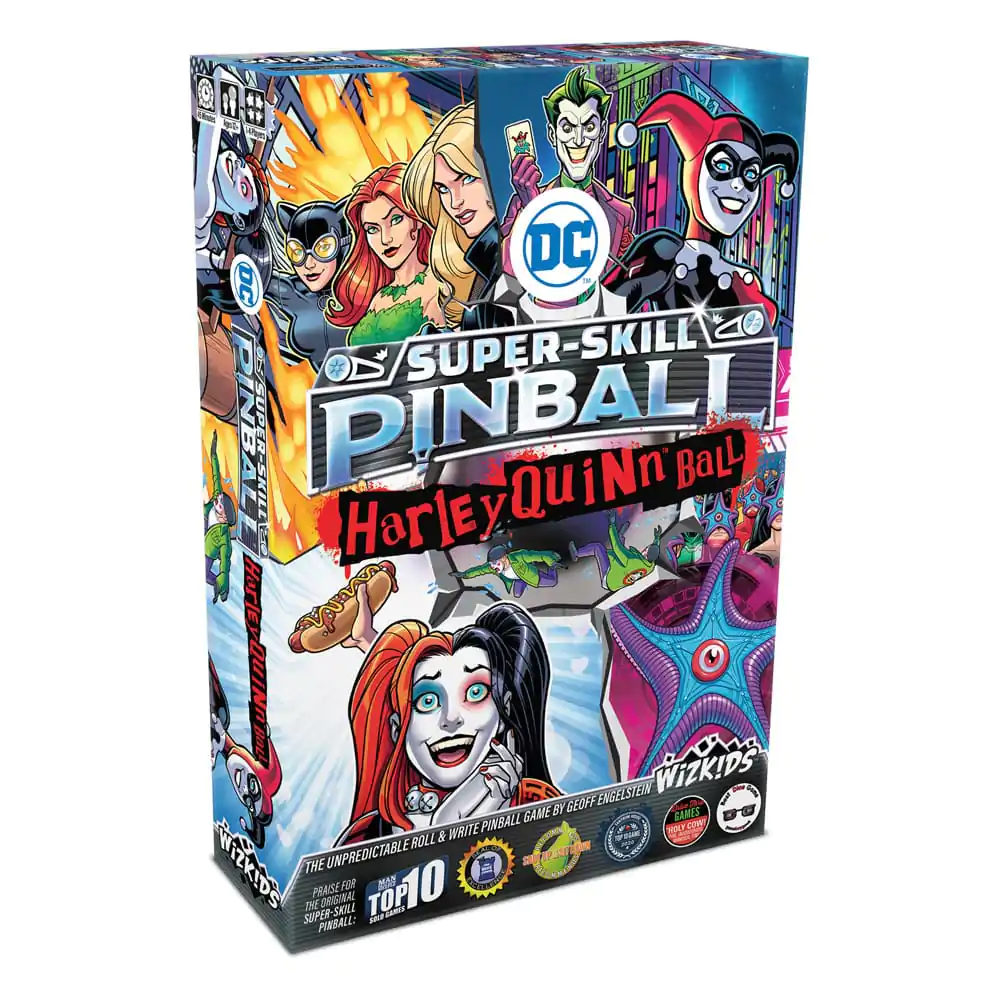 DC Comics Super-Skill Pinball: Harley Quinn Ball Stolová hra *English Version* produktová fotografia