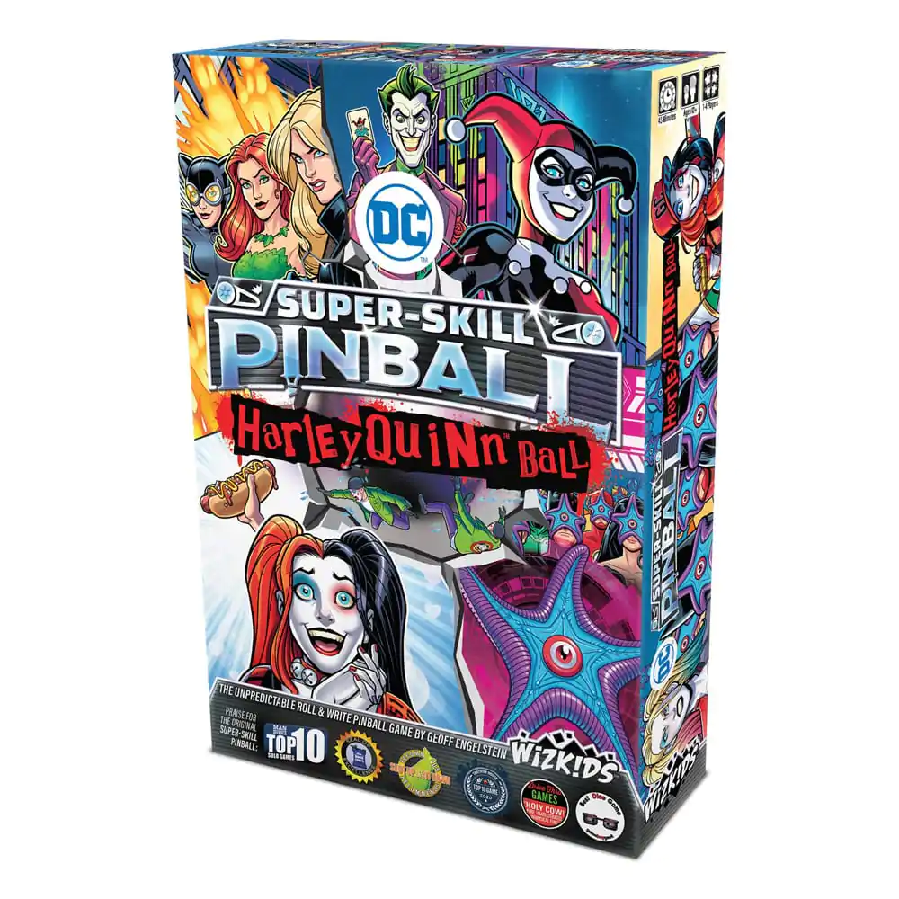DC Comics Super-Skill Pinball: Harley Quinn Ball Stolová hra *English Version* produktová fotografia