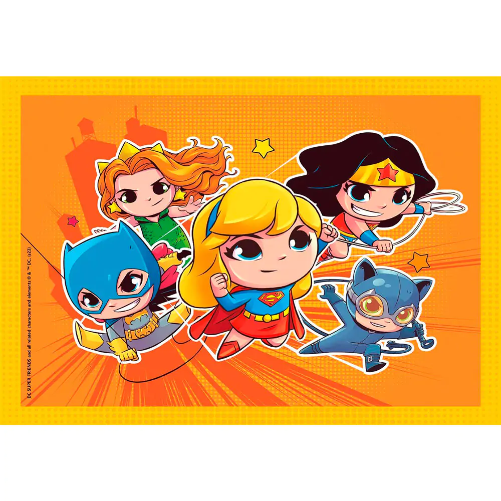 DC Comics Superfriends puzzle 12-16-20-24 dielikov produktová fotografia
