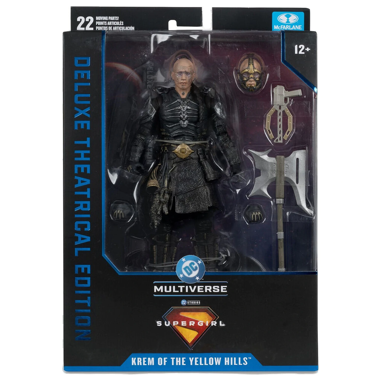 DC Comics Supergirl Deluxe Theatrical Edition krémovo žltá figúrka 18 cm produktová fotografia