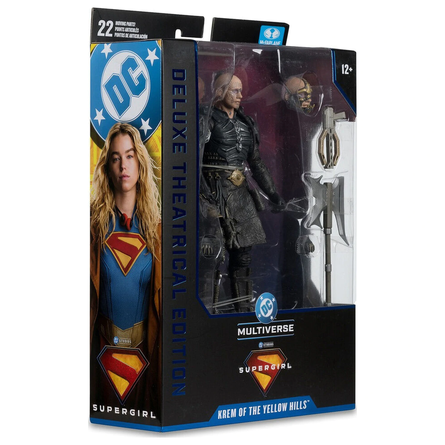 DC Comics Supergirl Deluxe Theatrical Edition krémovo žltá figúrka 18 cm produktová fotografia