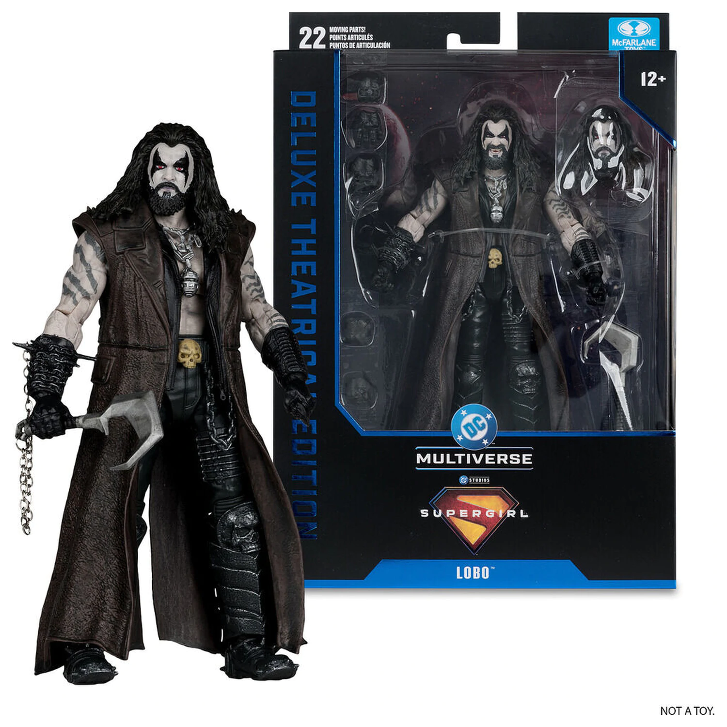 DC Comics Supergirl Deluxe Theatrical Edition figúrka Lobo 18cm produktová fotografia