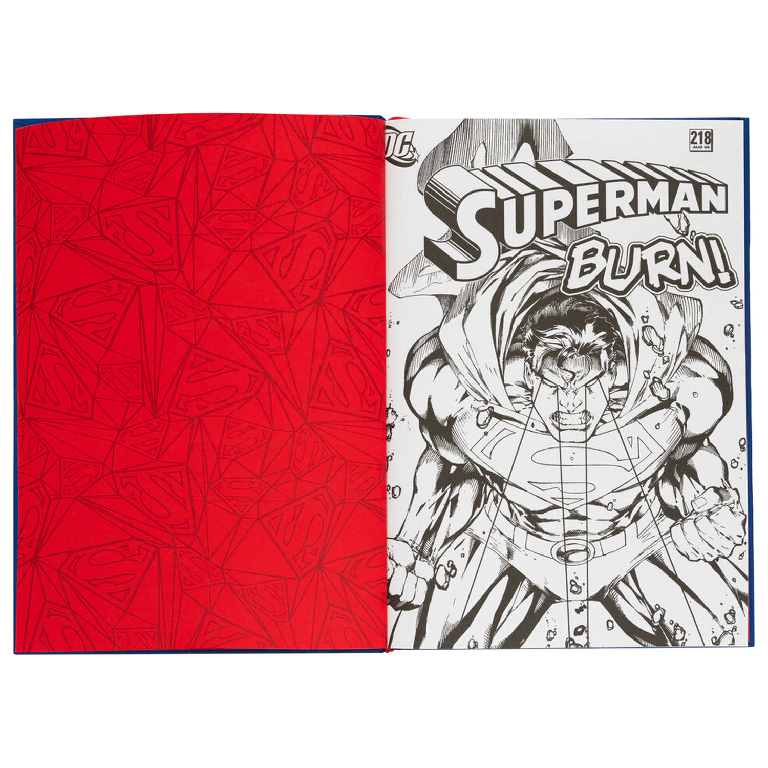 DC Comics Superman A5 lentikulárny zápisník produktová fotografia