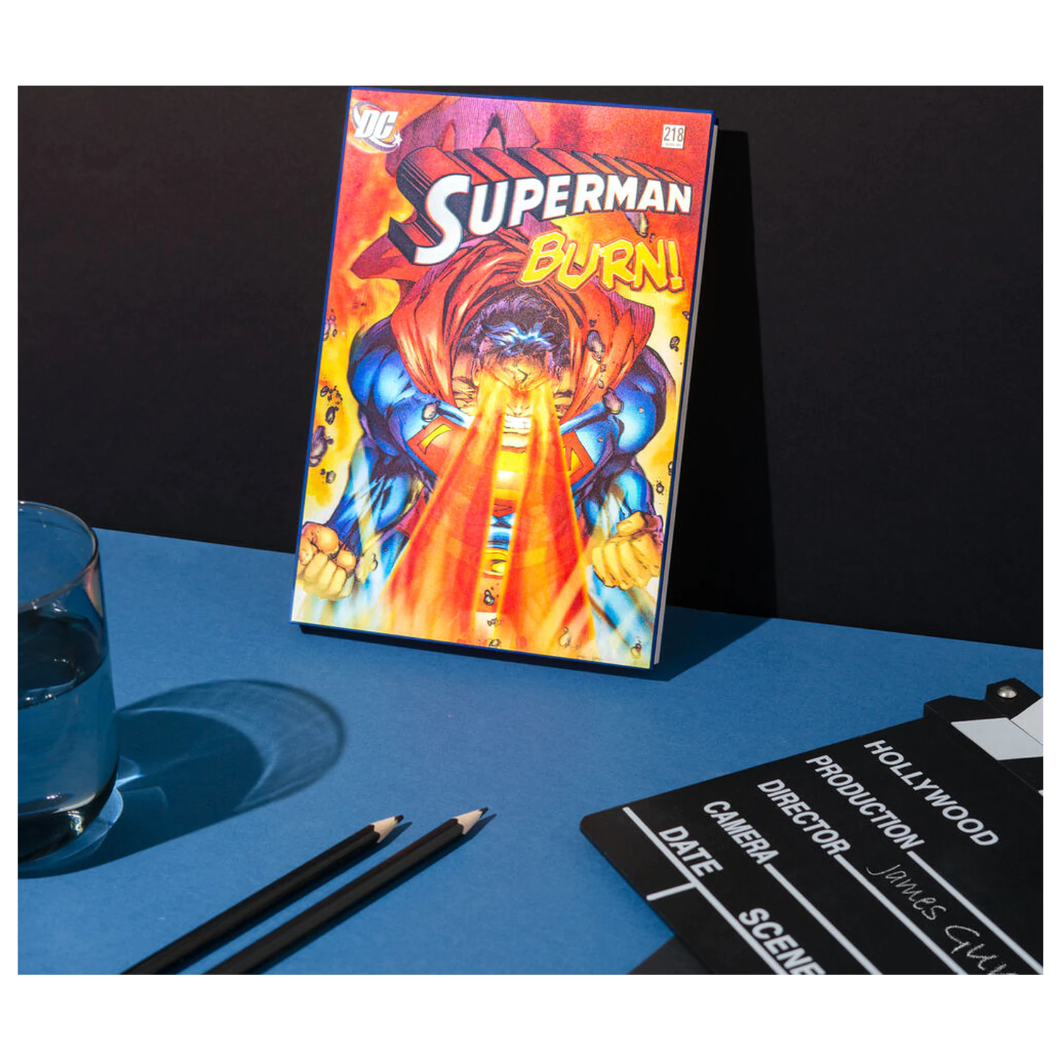 DC Comics Superman A5 lentikulárny zápisník produktová fotografia