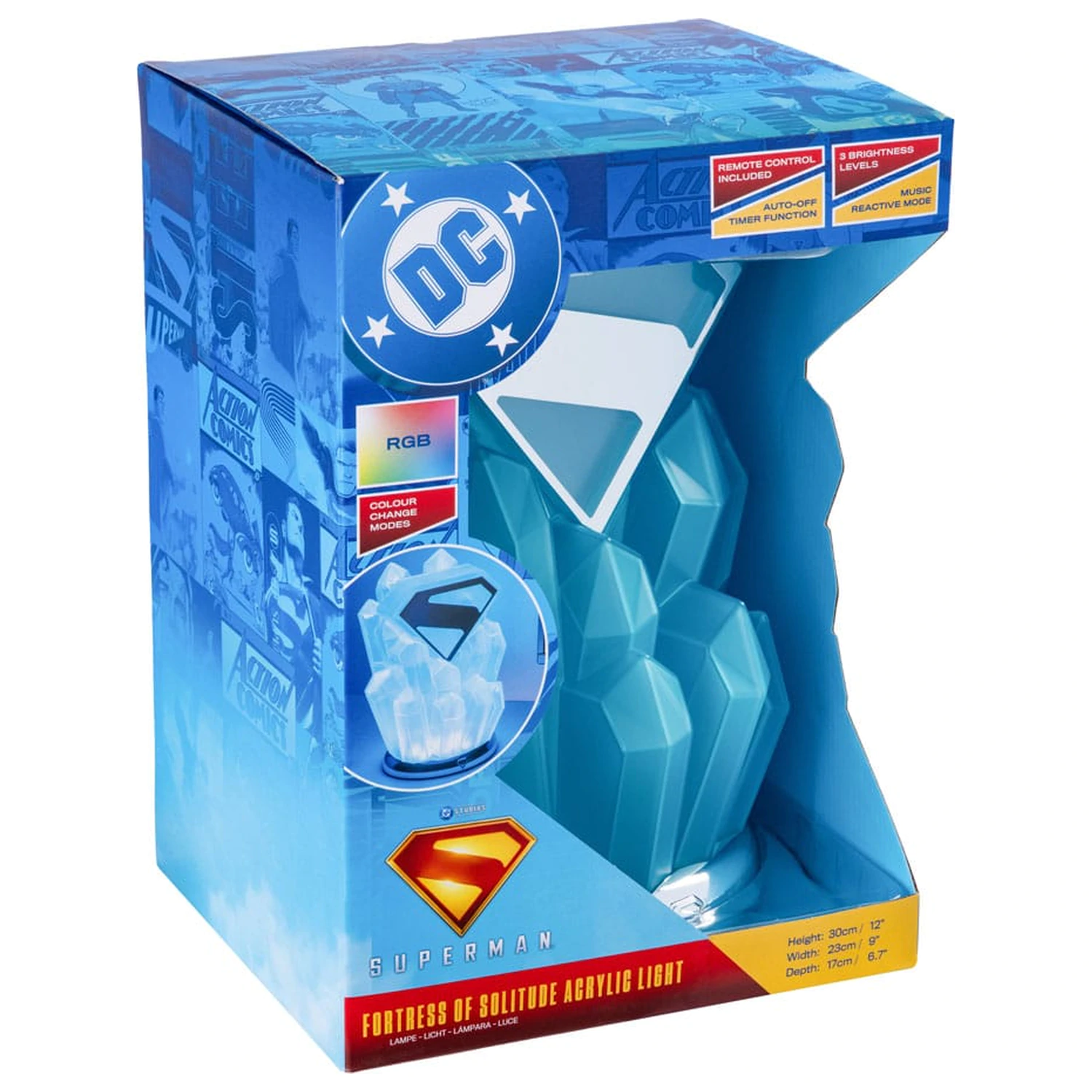 DC Comics Svetlo Superman Fortress of Solitude produktová fotografia