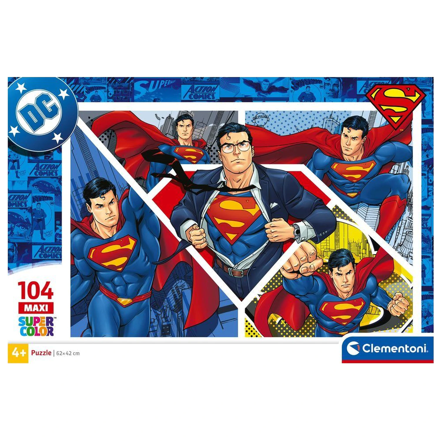DC Comics superman maxi puzzle 104 kusov produktová fotografia