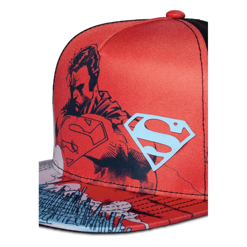 DC Comics Snapback šiltovka Superman Red produktová fotografia