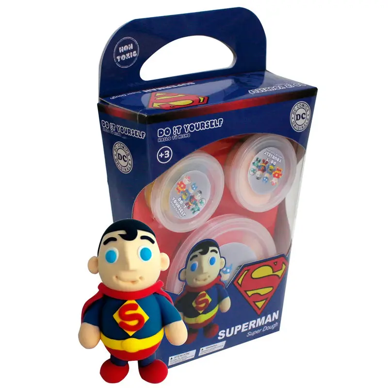 DC Comics Superman Super Doug DIY modelovacia hmota produktová fotografia