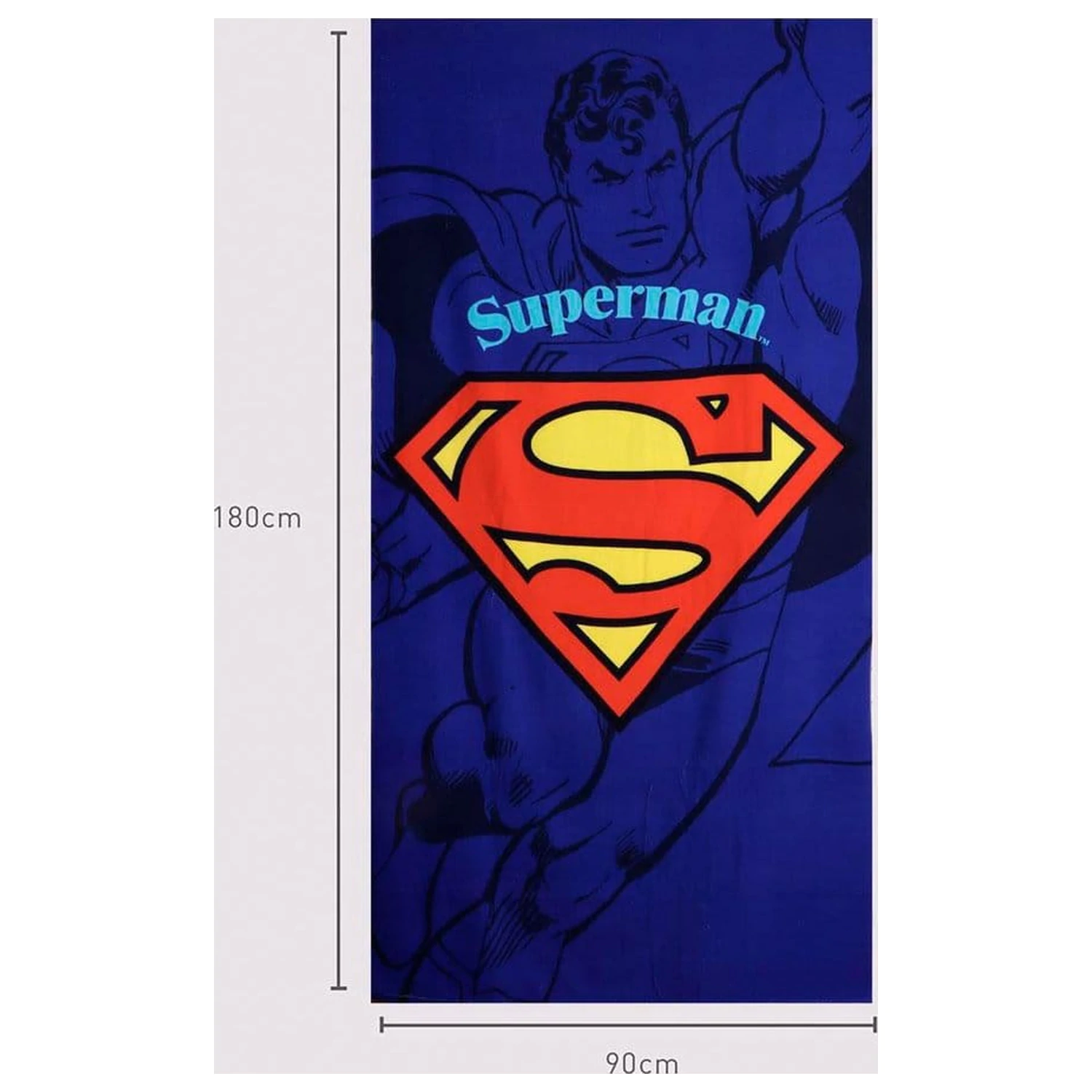 DC Comics uterák Superman 90 x 180 cm produktová fotografia