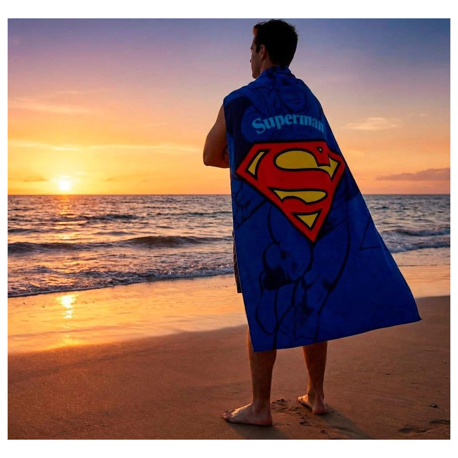 DC Comics uterák Superman 90 x 180 cm produktová fotografia