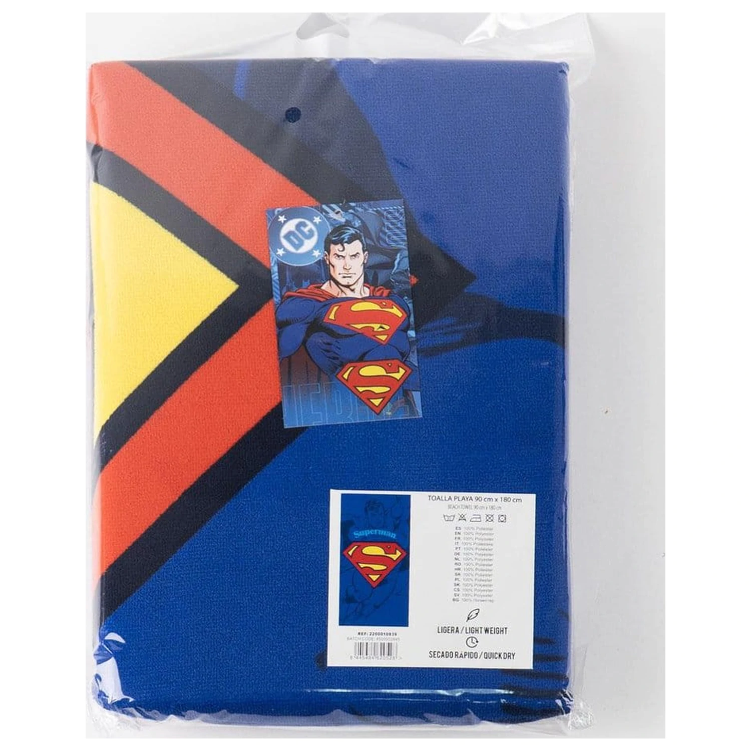 DC Comics uterák Superman 90 x 180 cm produktová fotografia