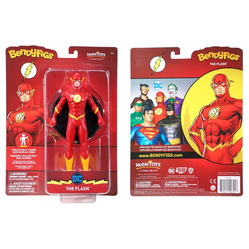 DC Comics Bendyfigs ohybná figúrka Flash 19 cm termékfotó