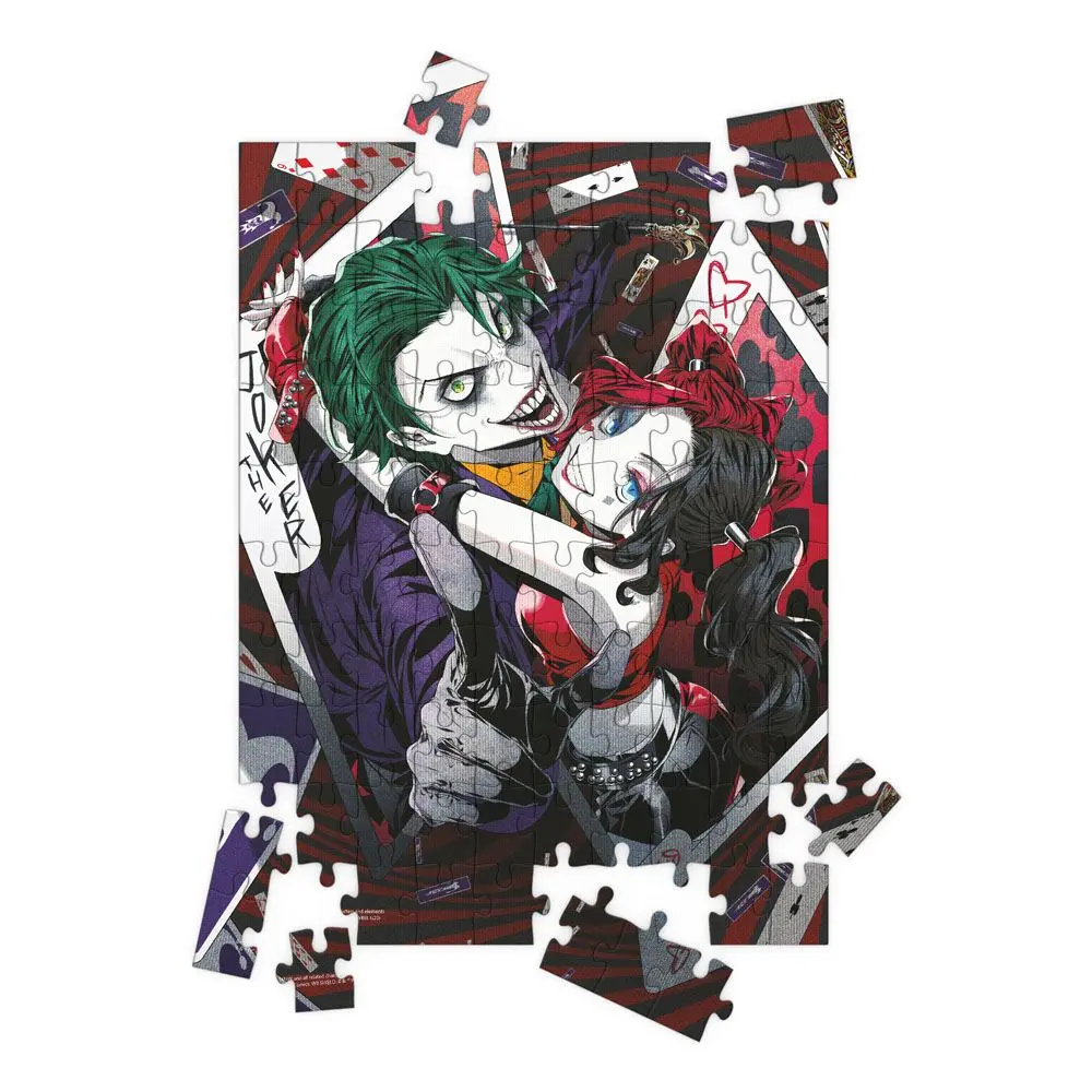 DC Comics Puzzle s 3D-efektom The Joker & Harley Quinn Manga (100 dielikov) produktová fotografia