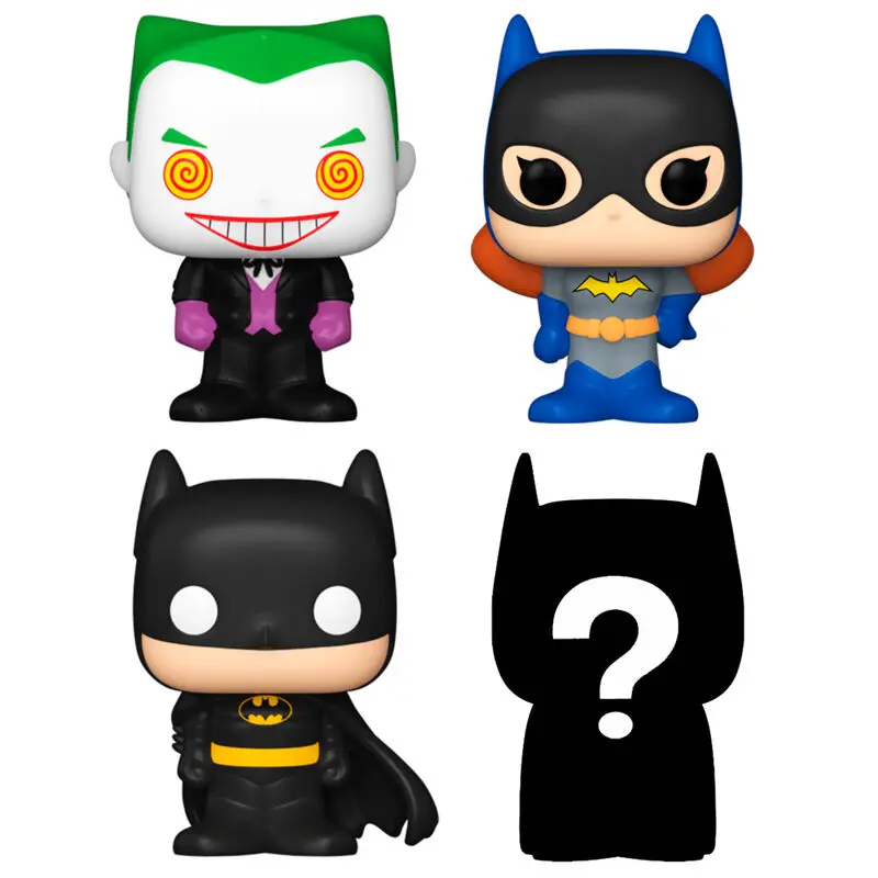 DC Bitty POP! Vinilová figúrka 4-balenie Joker 2,5 cm termékfotó