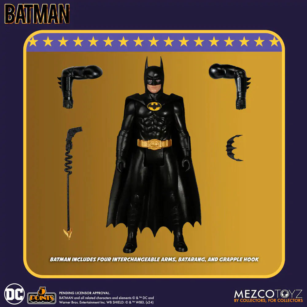 DC Comics Universe Batman 1989 figúrka 9,5 cm termékfotó