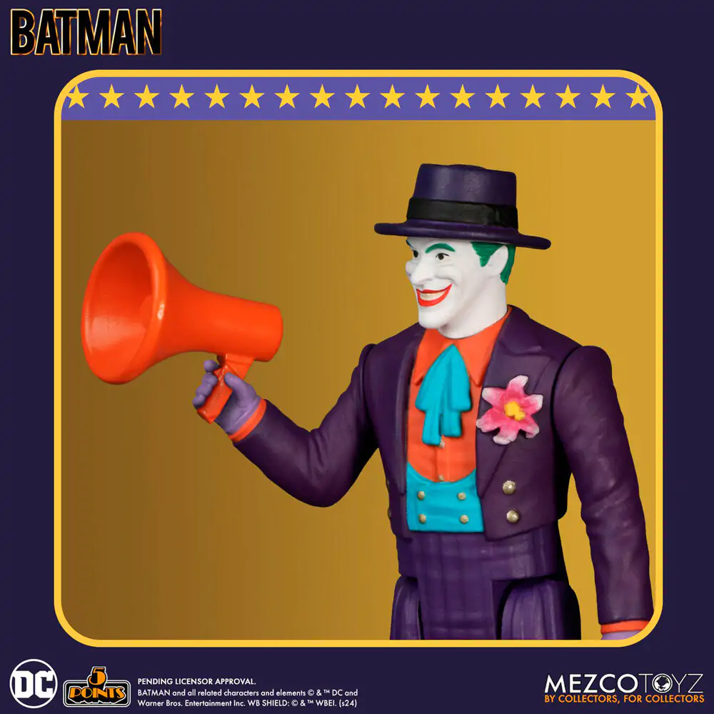 DC Comics Universe Batman 1989 The Joker figúrka 9,5 cm termékfotó