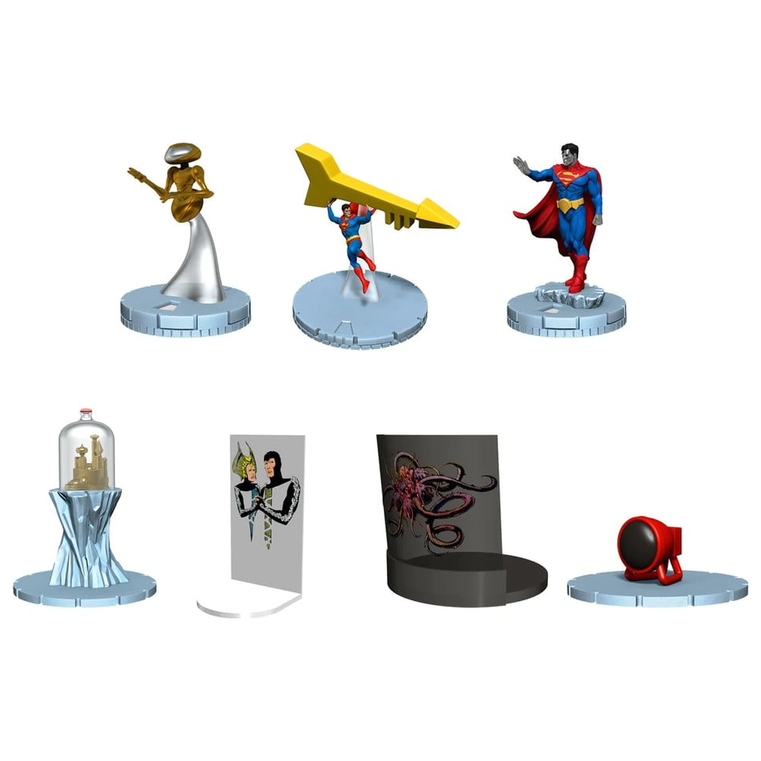DC Comics Wizkids HeroClix Iconix mini figúrky Fortress of Solitude Vol 1 13 cm produktová fotografia