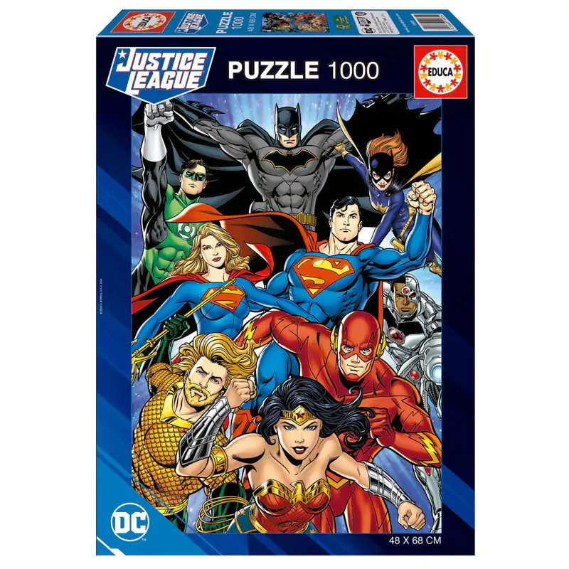 DC Comis Justice League puzzle 1000 dielikov produktová fotografia