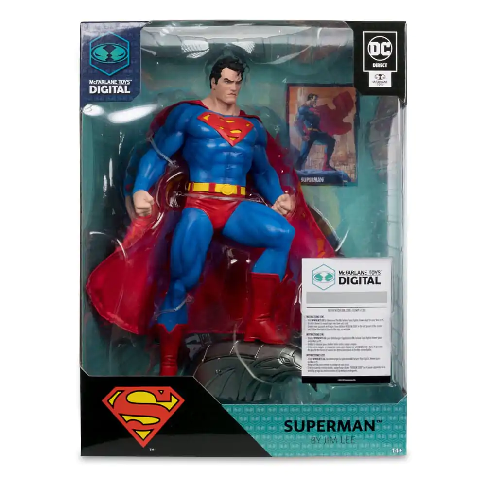 DC Direct PVC Socha 1/6 Superman by Jim Lee (McFarlane Digital) 25 cm produktová fotografia