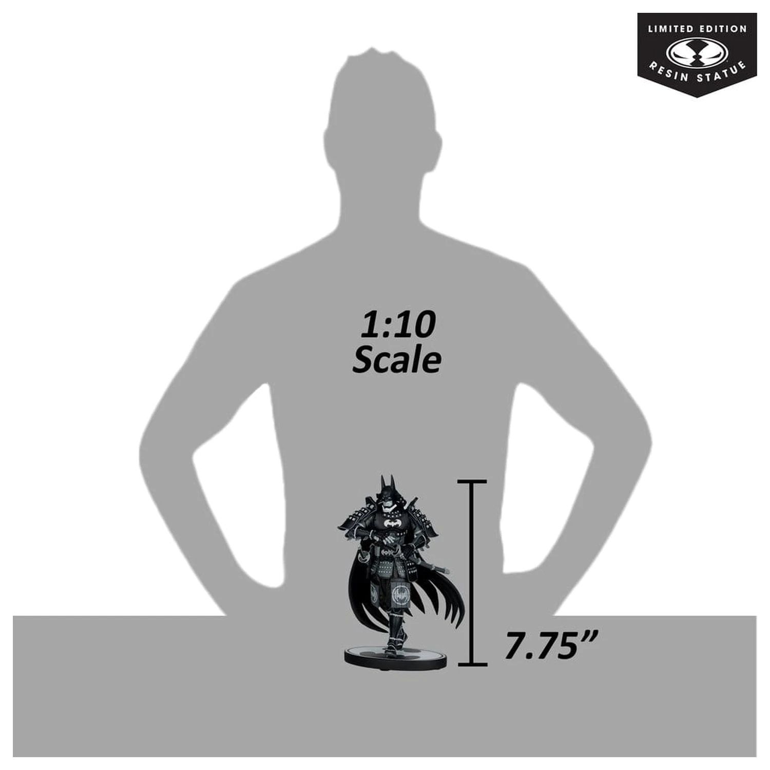 DC Direct Batman Black & White soška 1/10 Batman Ninja 20 cm produktová fotografia