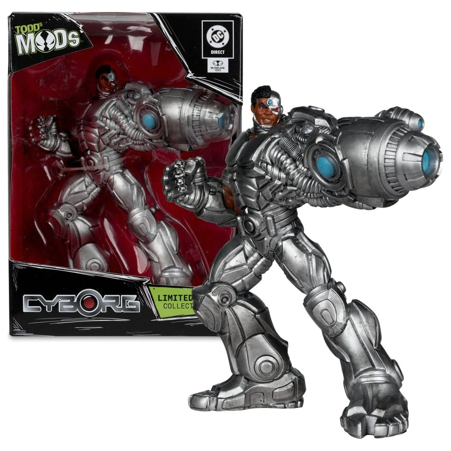 DC Direct Collector vinylová soška Cyborg 12 cm produktová fotografia