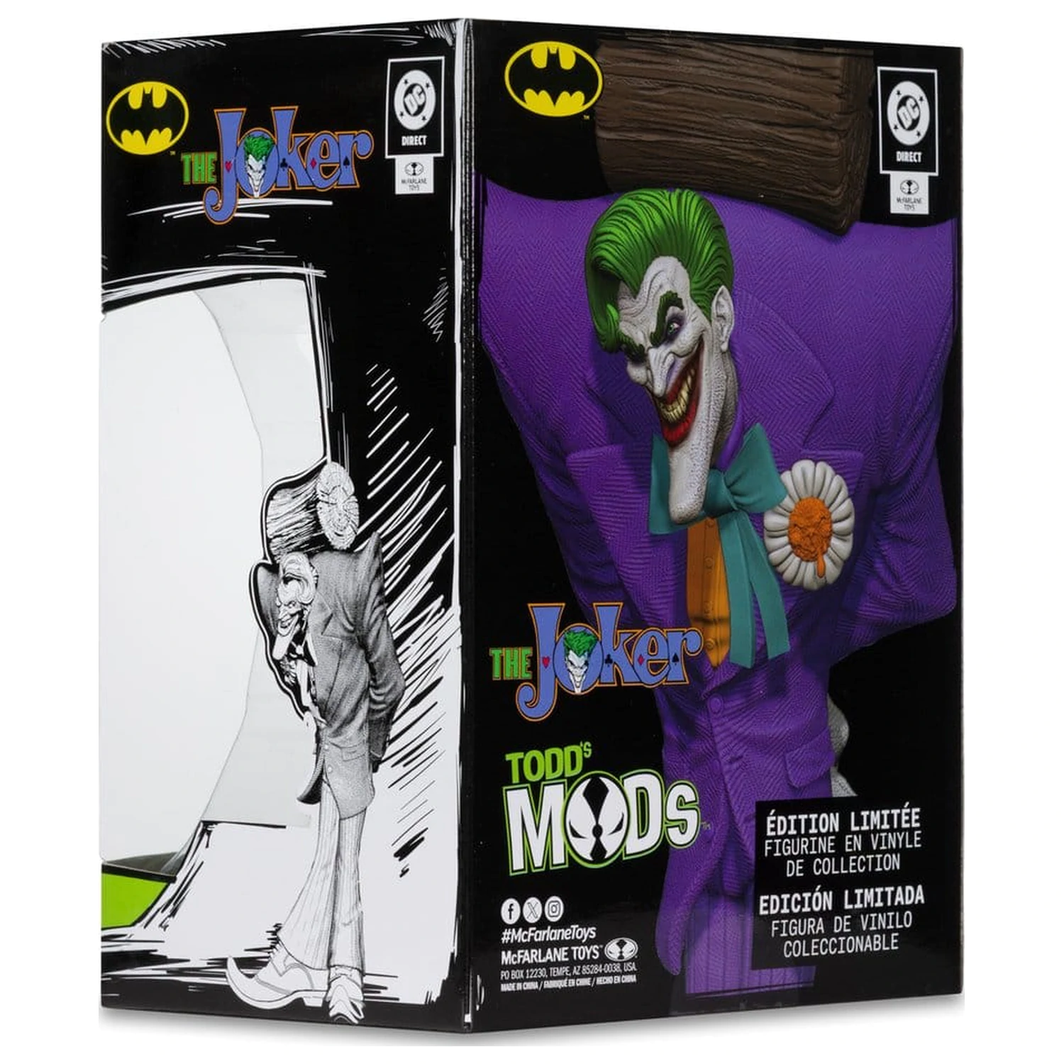 DC Direct Collector Vinyl Socha The Joker (Limited Edition Todd's Mods) 13 cm produktová fotografia