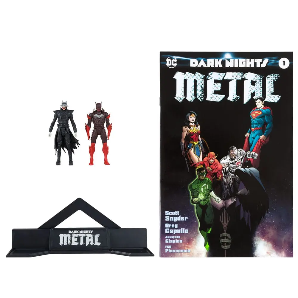 DC Direct herné akčné figúrky Batman Who Laughs & Red Death (Dark Nights Metal #1) 8 cm termékfotó