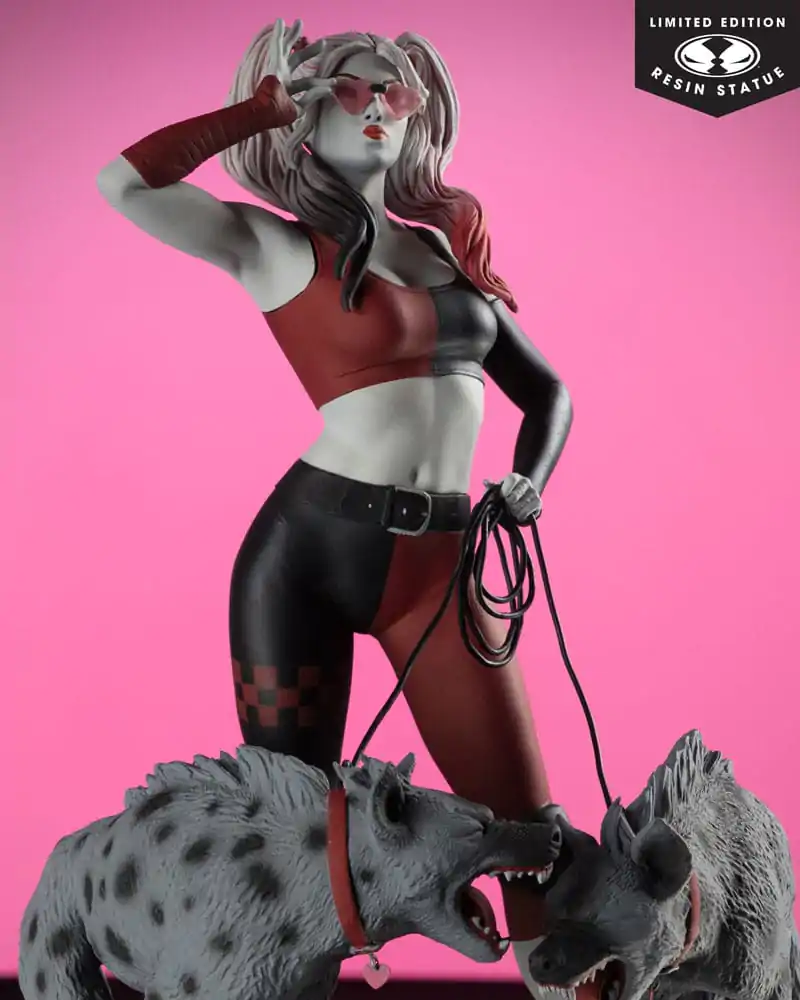 DC Direct Harley Quinn: Red, White & Black socha 1/10 Harley Quinn od Jenny Frison 19 cm produktová fotografia