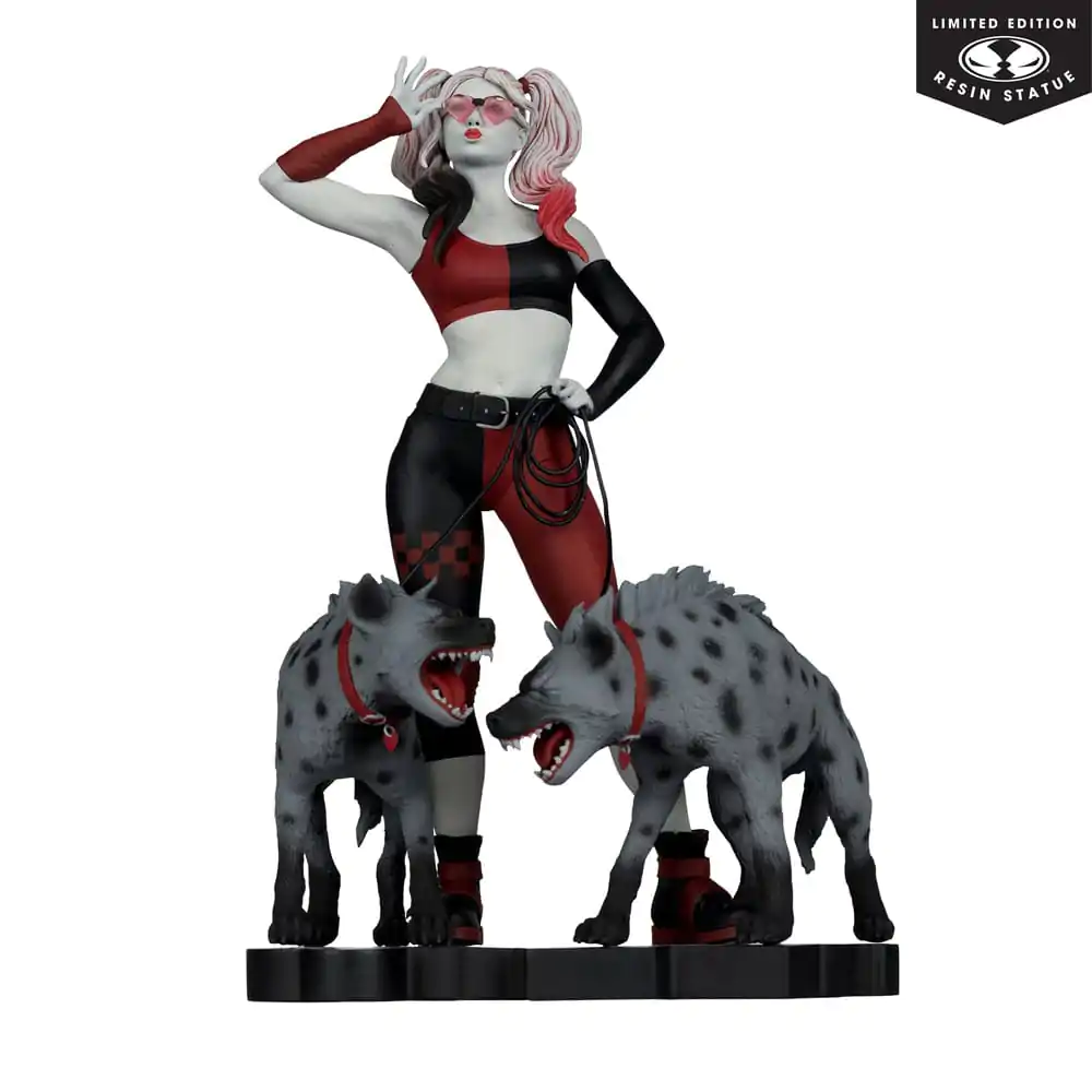DC Direct Harley Quinn: Red, White & Black socha 1/10 Harley Quinn od Jenny Frison 19 cm produktová fotografia