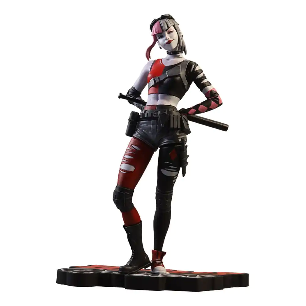 DC Direct Resin Statue Harley Quinn: Red White & Black by Simone Di Meo 17 cmDC Direct živicová socha Harley Quinn: Red White & Black od Simone Di Meo 17 cm produktová fotografia