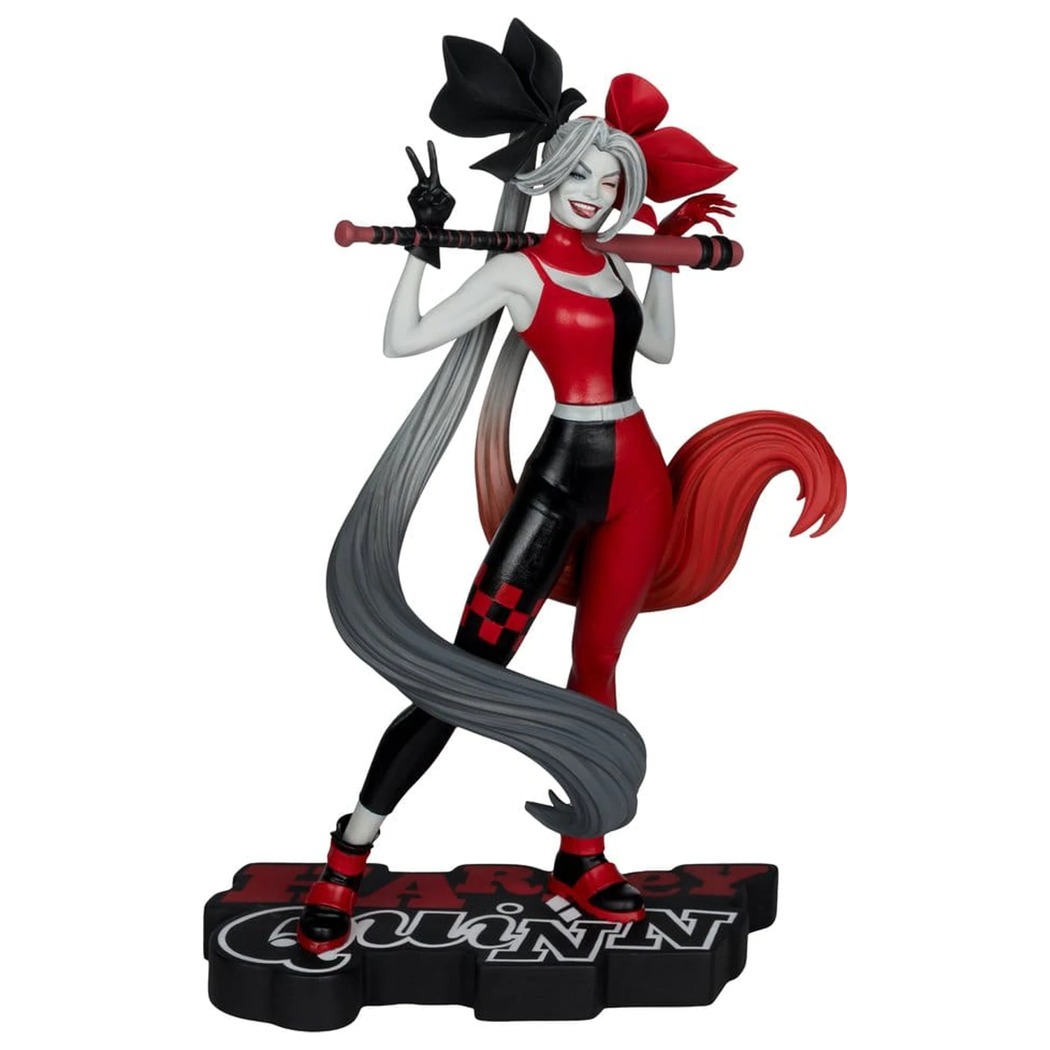 DC Direct Harley Quinn: Red, White & Black socha 1/10 Harley Quinn od Alexa Garnera 21 cm produktová fotografia