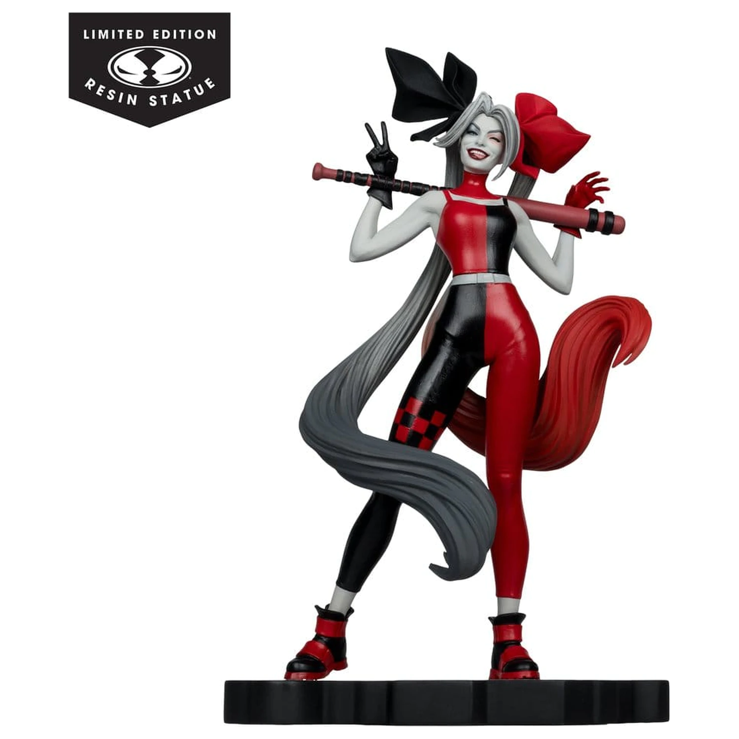 DC Direct Harley Quinn: Red, White & Black socha 1/10 Harley Quinn od Alexa Garnera 21 cm produktová fotografia