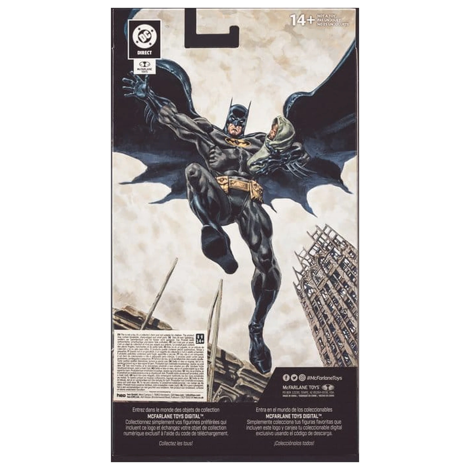 DC Direct McFarlane Toys digitálna akčná figúrka Batman (No Man's Land) (Platinum Edition) 18 cm produktová fotografia